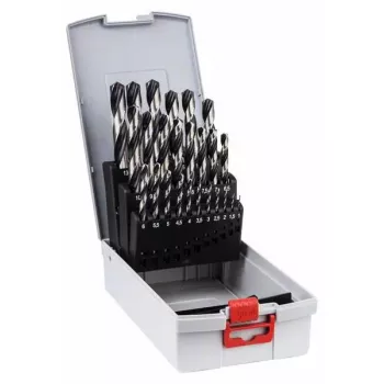 Set di punte elicoidali Bosch HSS PointTeQ 25 pz