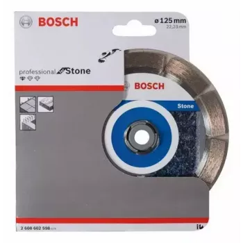 Bosch Standard for Stone disco da taglio diamantato, 125 x 22,23 mm, 2608602598