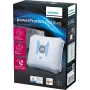 Sacchetti per aspirapolvere Siemens VZ41FGALL confezione da 4, sacchetti, aspirapolvere a traino, bianco, box, 4 pz.