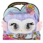 Purse Pets, Print Perfect Hoot Couture Owl, giocattolo interattivo e borsetta con oltre 30 suoni e reazioni, giocattolo per bambine dai 5 anni