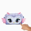 Purse Pets, Print Perfect Hoot Couture Owl, giocattolo interattivo e borsetta con oltre 30 suoni e reazioni, giocattolo per bambine dai 5 anni