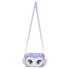 Purse Pets, Print Perfect Hoot Couture Owl, giocattolo interattivo e borsetta con oltre 30 suoni e reazioni, giocattolo per bambine dai 5 anni