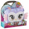 Purse Pets, Print Perfect Hoot Couture Owl, giocattolo interattivo e borsetta con oltre 30 suoni e reazioni, giocattolo per bambine dai 5 anni