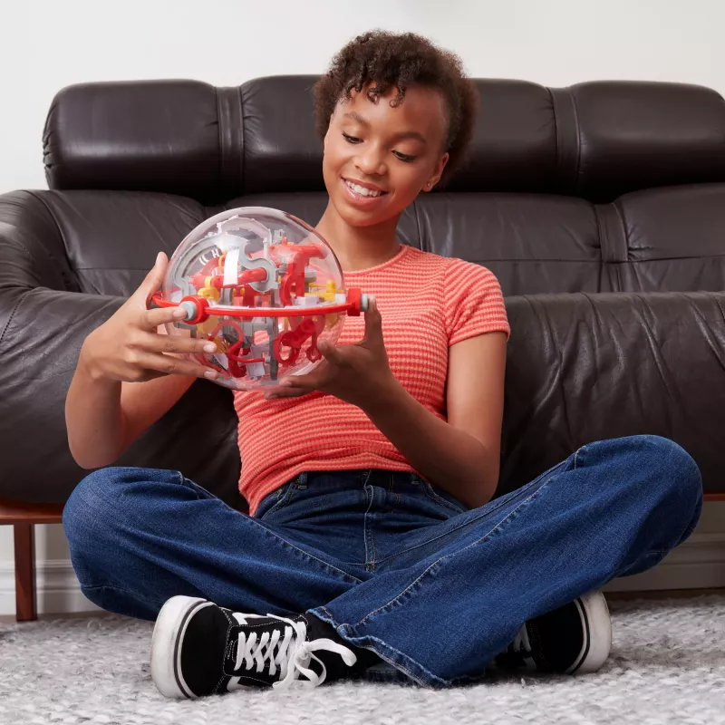 Giochi Perplexus Portal, labirinto sfera puzzle 3D, giocattolo antistress, sfera puzzle da viaggio per bambini con 150 ostacoli, per adulti e bambini dagli 8 anni