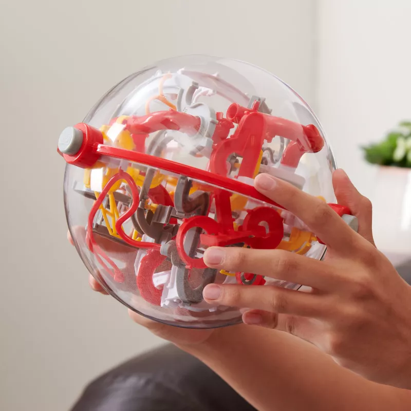 Giochi Perplexus Portal, labirinto sfera puzzle 3D, giocattolo antistress, sfera puzzle da viaggio per bambini con 150 ostacoli, per adulti e bambini dagli 8 anni