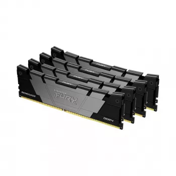 Kingston Technology FURY 64 GB 3600 MT/s DDR4 CL16 DIMM (kit da 4) Renegade nero