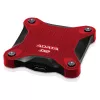 SSD esterno ADATA SD620 512 GB, USB 3.2 Gen 2 Micro-USB B, rosso, custodia in silicone
