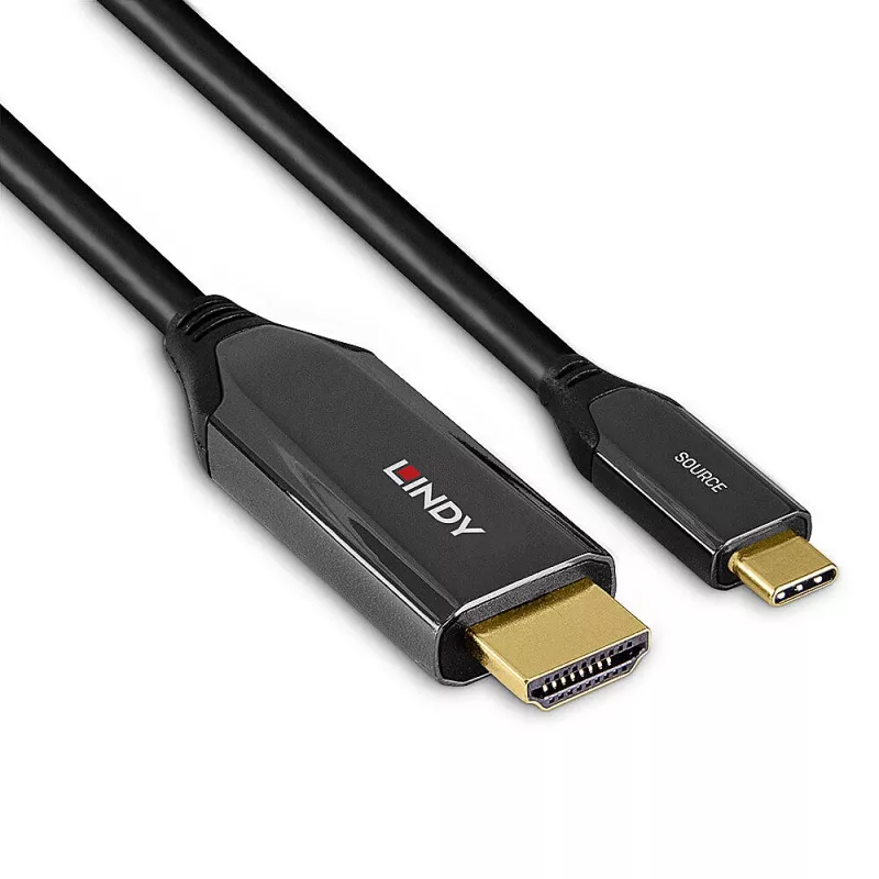 Cavo adattatore Lindy 2 m USB Type-C a HDMI 8K60