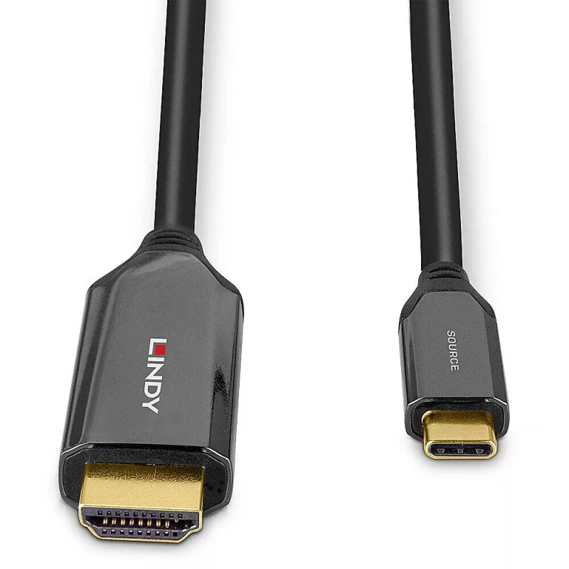 Cavo adattatore Lindy 2 m USB Type-C a HDMI 8K60