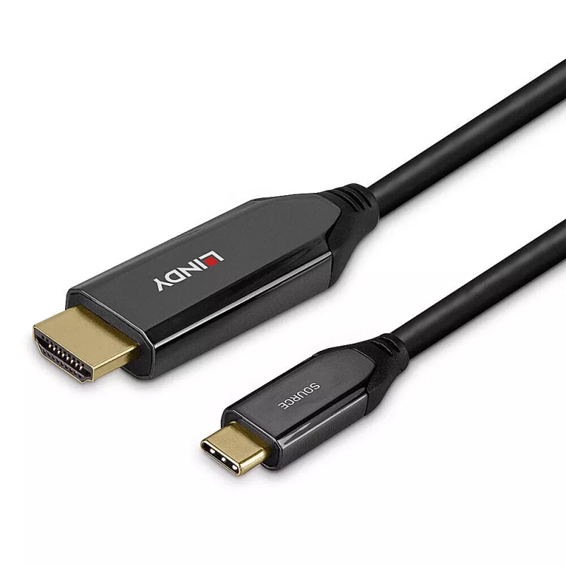 Cavo adattatore Lindy 2 m USB Type-C a HDMI 8K60
