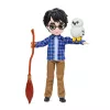 Wizarding World Harry Potter, set regalo bambola Harry Potter 8 inch con mantello mimetico e 5 accessori per bambole, giocattolo per bambini da 6 anni