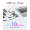 Hub USB icybox IB-HUB1450-C31 — 10 porte, USB 3.2