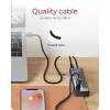 Hub USB icybox IB-HUB1450-C31 — 10 porte, USB 3.2