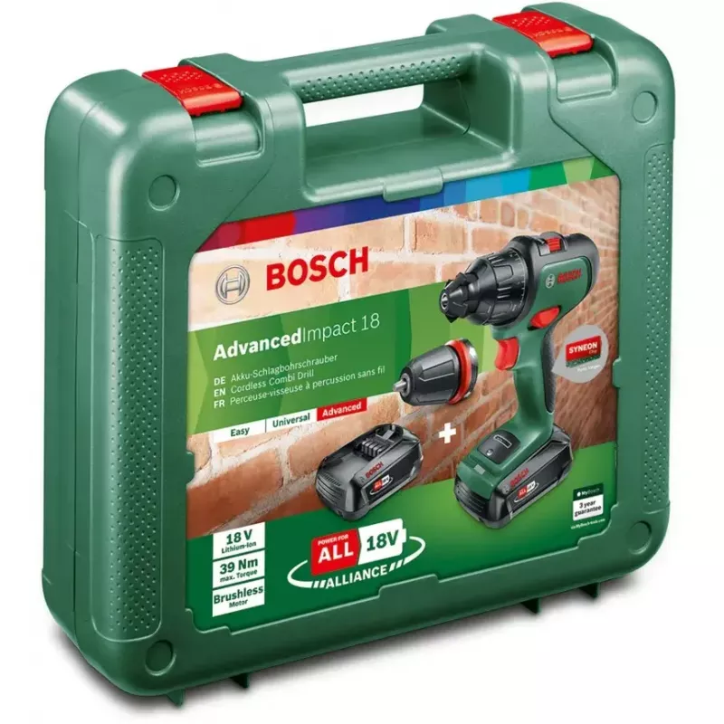 Avvitatore a percussione a batteria Bosch AdvancedImpact 18