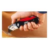 Bessey DBKPH-EU coltello multiuso pieghevole, impugnatura in ABS, nero/rosso