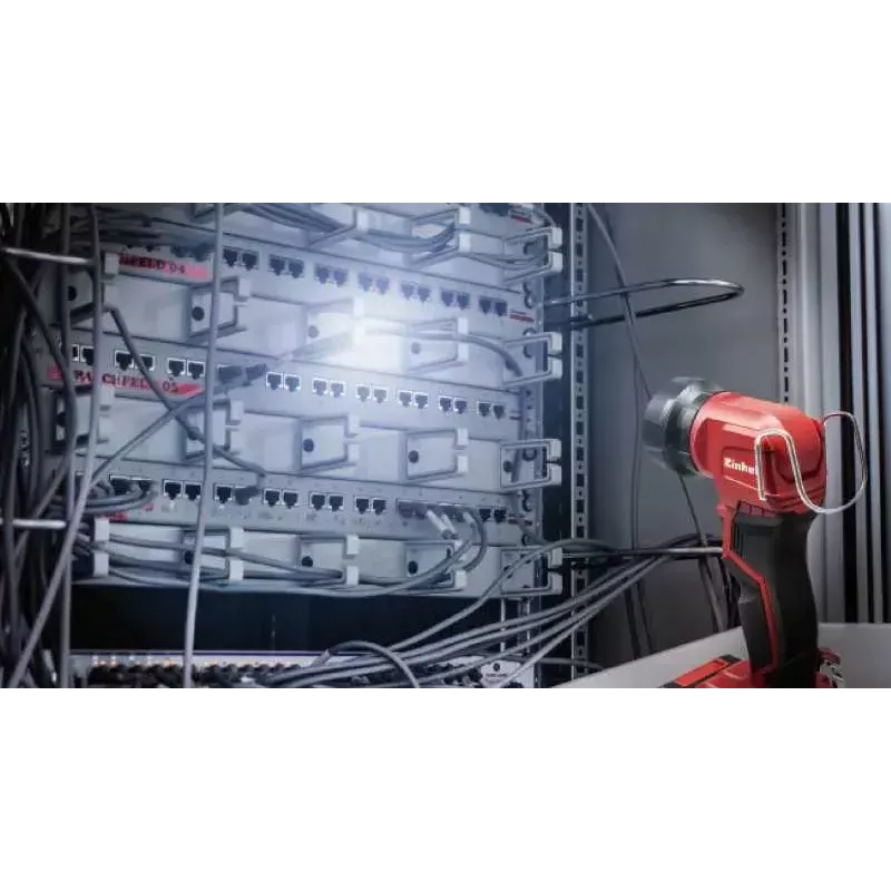 Lampada da lavoro LED Einhell TE-CL 18 Li H-Solo nero rosso