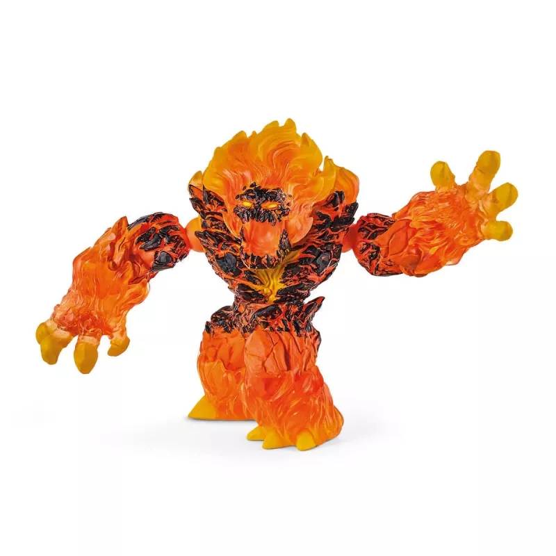 schleich ELDRADOR CREATURES Lava Smasher, 7 anni, Lava World, mostri e draghi, arancione, plastica, 1 pezzo