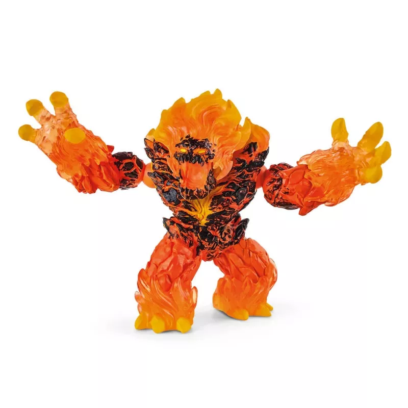 schleich ELDRADOR CREATURES Lava Smasher, 7 anni, Lava World, mostri e draghi, arancione, plastica, 1 pezzo