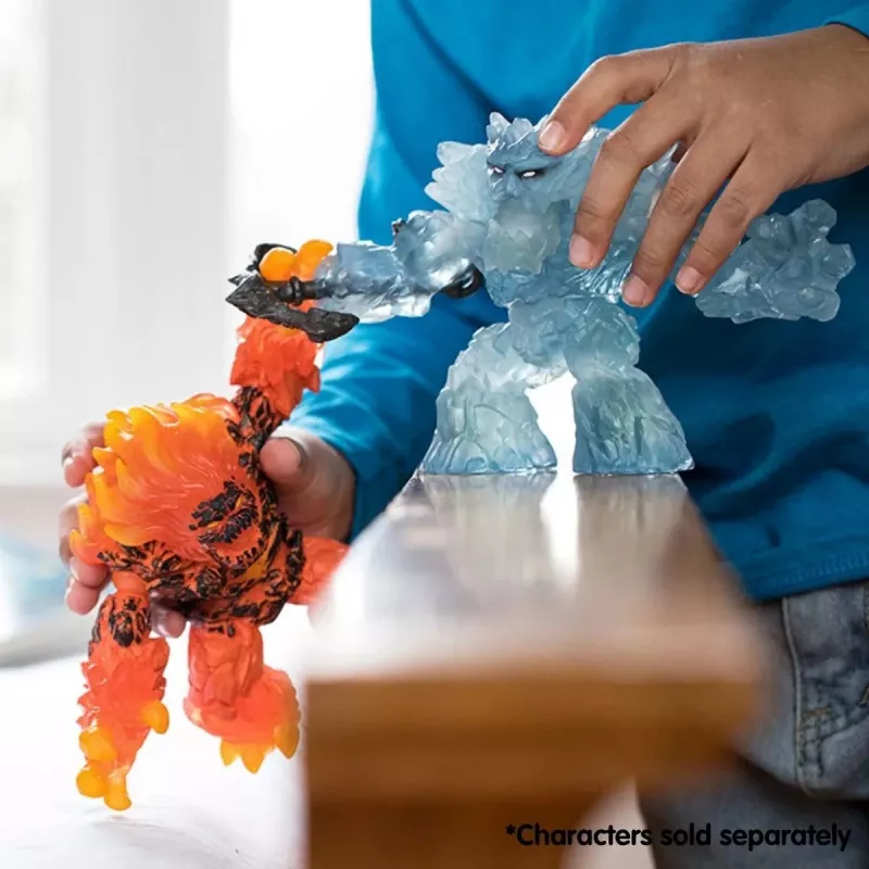 schleich ELDRADOR CREATURES Lava Smasher, 7 anni, Lava World, mostri e draghi, arancione, plastica, 1 pezzo