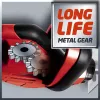 Einhell GE-CH 1846 Li Kit tagliasiepi a batteria, 18 V, batteria agli ioni di litio 2,0 Ah, doppia lama, lunghezza di taglio 52 cm, rosso/nero