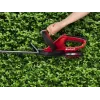 Einhell GE-CH 1846 Li Kit tagliasiepi a batteria, 18 V, batteria agli ioni di litio 2,0 Ah, doppia lama, lunghezza di taglio 52 cm, rosso/nero