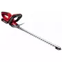 Einhell GE-CH 1846 Li Kit tagliasiepi a batteria, 18 V, batteria agli ioni di litio 2,0 Ah, doppia lama, lunghezza di taglio 52 cm, rosso/nero
