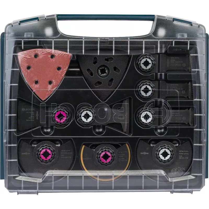 Bosch i-BOXX Pro 34 pz. set di accessori per levigatura