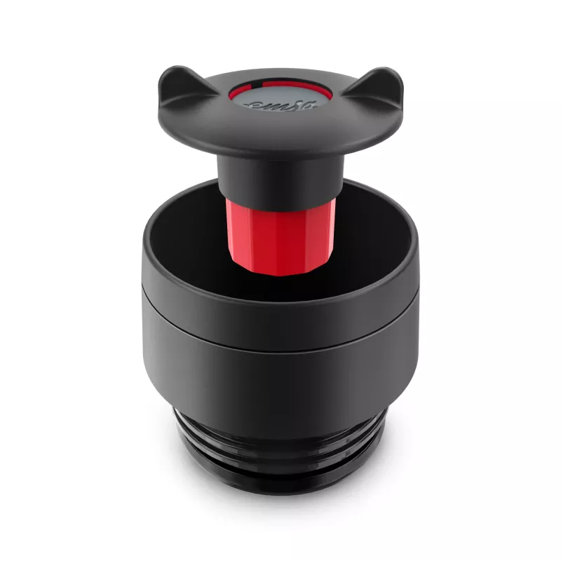 EMSA Travel Mug Classic N2020400 tazza da viaggio 360 ml nero, rosso, acciaio inox