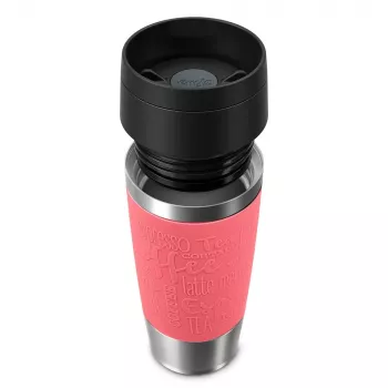 EMSA Travel Mug Classic 360 ml corallo tazza da viaggio in acciaio inox