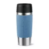 EMSA Travel Mug Classic 360 ml blu tazza da viaggio in acciaio inox