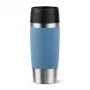 EMSA Travel Mug Classic 360 ml blu tazza da viaggio in acciaio inox