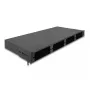 DeLOCK pannello patch HD in fibra ottica 19 pollici 1U nero montaggio a rack in metallo