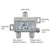 Splitter per cavi Goobay SAT Priority Splitter