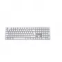 Tastiera CHERRY KC 200 MX universale USB QWERTZ tedesco argento, bianco
