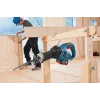 Bosch GSA 18V-32 Professional sega a gattuccio a batteria, 18 V, corsa 32 mm, senza batteria e caricabatterie, in valigetta, blu/nero