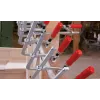 Morsetto a vite a F BESSEY GS20 20 cm alluminio rosso