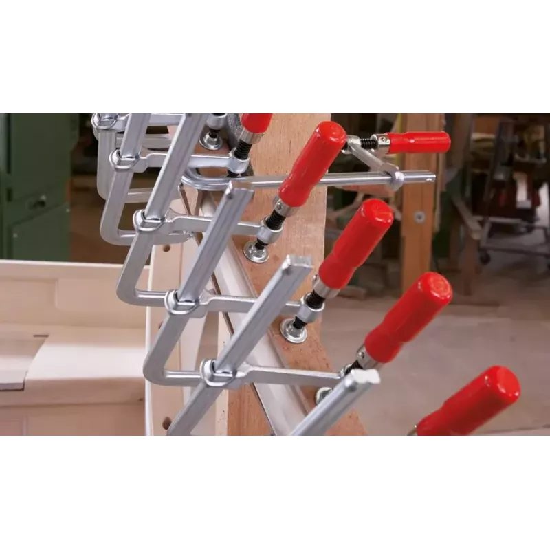 Morsetto a vite a F BESSEY GS20 20 cm alluminio rosso