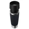 Travel Mug EMSA Waves Grande 500 ml nero, acciaio inox