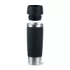 Travel Mug EMSA Waves Grande 500 ml nero, acciaio inox