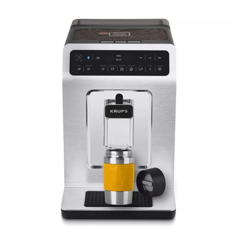 Travel Mug EMSA Compact 300 ml acciaio inox, giallo