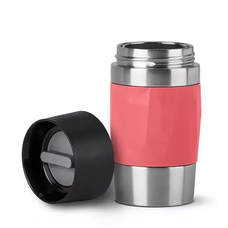 Tazza termica EMSA N21604 0,3 l, corallo, acciaio inox