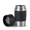 Tazza termica EMSA N21601 0,3 l, nera, acciaio inox