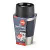 Tazza termica EMSA N21601 0,3 l, nera, acciaio inox