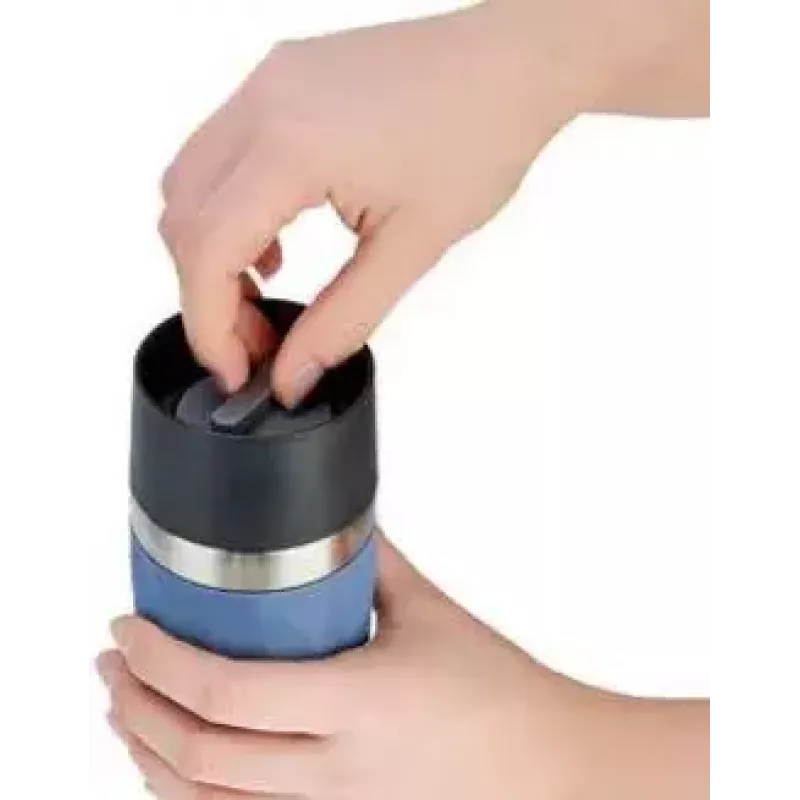 EMSA N21602 tazza termica da viaggio 0,3 l blu in acciaio inox