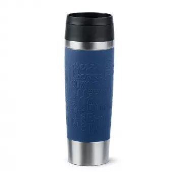 Travel Mug EMSA Classic N2022100 tazza da viaggio 500 ml nero, blu, acciaio inox acciaio inox