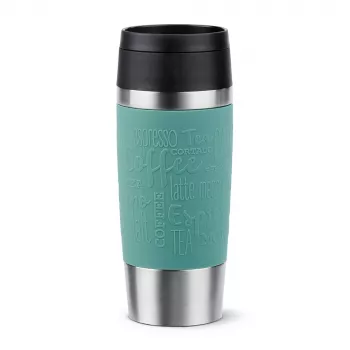 Travel Mug EMSA Classic 360 ml blu acciaio inox tazza da viaggio