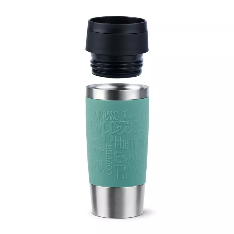 Travel Mug EMSA Classic 360 ml blu acciaio inox tazza da viaggio