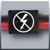 Pinze a coccodrillo Einhell BT-BO 25/1 A LED SP 3,5 m rosso/nero