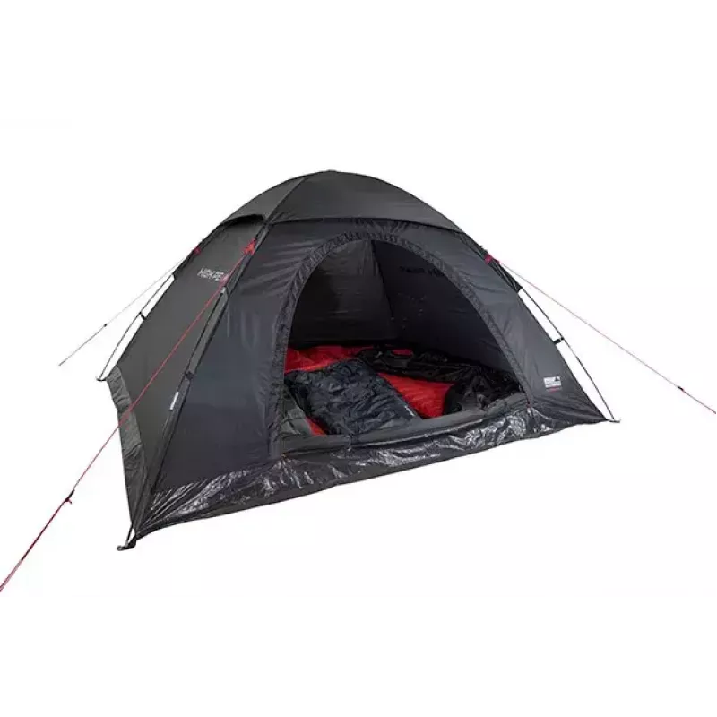 Tenda a cupola High Peak Monodome XL 4 persone nero