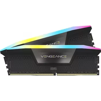 CORSAIR memoria 32GB DDR5 (2x16GB) DRAM 5200MT/s CL40 Vengeance RGB Memory Kit - nero